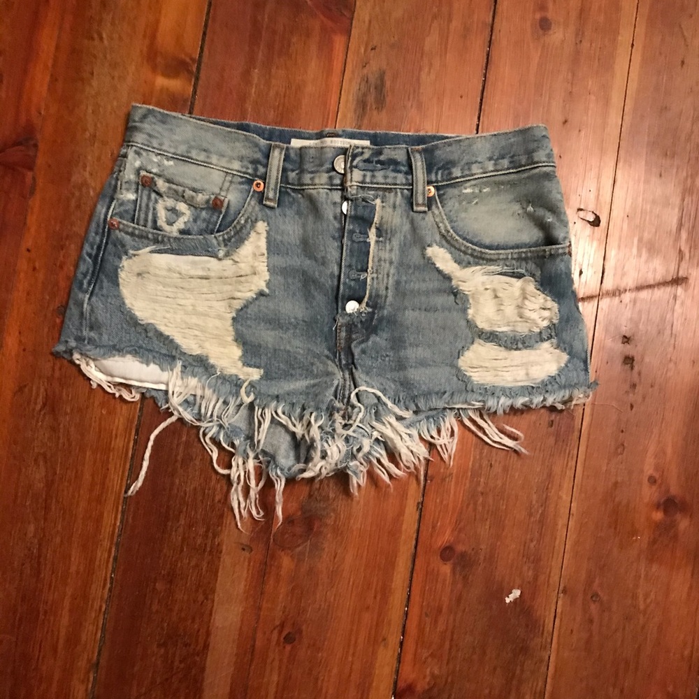 Levi’s Rolling Stone Limited Edition Cutoff Shorts